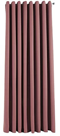 Gardinenbox Newyork 201920600 - Tenda oscurante oscurante Newyork, colore rosa antico, 225 x 295 cm, confezione da 1 tenda termica oscurante, con occhielli insonorizzanti, protezione UV, protezione