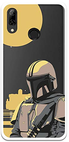 Schutzhülle für Huawei P Smart 2019-Huawei Honor 10 Lite, Offizielles The Mandalorian Controller zum Schutz Ihres Handys, flexibles Silikon, offizielles Lizenzprodukt von Star Wars.