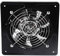 Air Extractor Fan Drill Hole Diameter 150mm Air Extractor 40W Wall Mounted Exhaust Fan for Home Kitchen Bathroom Garage(Black)