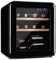 Klarstein Weinkühlschrank, Getränkekühlschrank Schmal, Kühlschrank mit Glastür, Getränkekühlschränke Freistehend, Weinkühlschrank Klein, Weinkühlschränke 1 Zone, UV-Schutz, 4-22 °C, 12 Flaschen