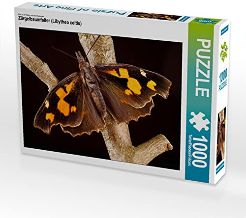 CALVENDO Puzzle Zürgelbaumfalter (Libythea celtis) | 1000 Teile Lege-Größe 64 x 48 cm Foto-Puzzle für glückliche Stunden