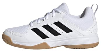 Adidas Unisex Kinder Ligra 7 Indoor Shoes, Cloud White/Core Black/Cloud White, 38 EU