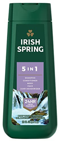 Irish Spring 5-in-1 Body Wash for Men 20 Oz