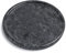 Moreast Genuine Black Marble Tray, Natural Stone Round Tray, Decorative Marble Tray, High End Bathroom Tray, Kitchen Tray, Dresser Tray, Vanity Tray (Black 8)
