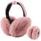 Damen Ohrenschützer Winter Warmer Plüsch Ohrenwärmer Mädchen Klassische Ohrschützer für Kaltes Wetter Freesize (Rosa)