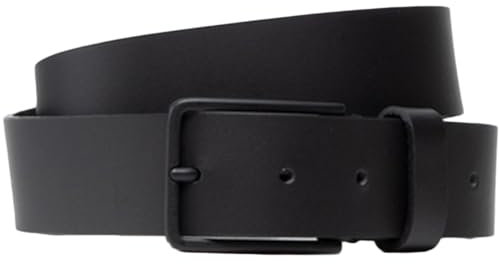 GUESS Verstellbarer Herren-Gürtel, Schwarz/schiere Freude, S