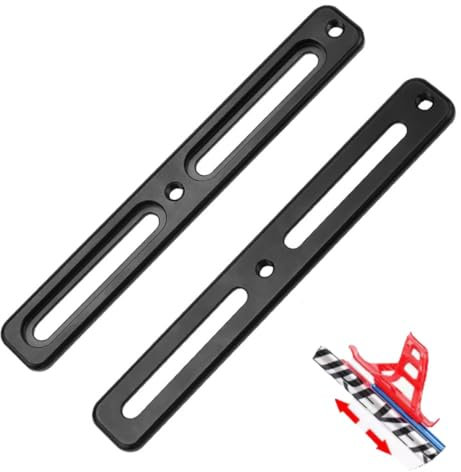 HOUSON 2 PCS Bike Bottle Cage Adapter, Bottle Mount Adapter Water Bottle Cage Mount Brackets Water Bottle Holder Mount