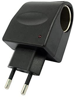 Tioheam Convertidor de energía de Pared de CA a CC, Adaptador de Encendedor de Cigarrillos para Coche - Adaptador de Cargador y Encendedor con Enchufe Convertidor de Pared,Convertidor Adaptador