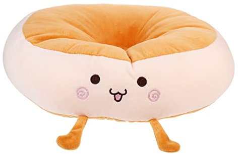 Amosfun Praktisches Rundes Plüsch-sitzkissen Für Stühle Und Sofas Weiche Tatami-polsterung Für Büro Wohnzimmer Und Freizeit Für Komfort Und Entspannung