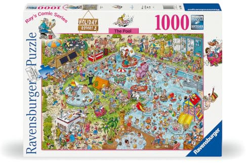 Ravensburger Puzzle Holiday Resort 3: The Pool - Puzzle - 1000 Teile