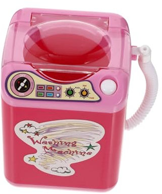 BESTonZON 1Stk Mini-Waschmaschine Gerät zum Reinigen von Make-up-Pinseln Kinder Spielen Hausspielzeug kinderspielzeug Waschmaschine Kinder Spielzeuge Make-up Pinsel Waschmaschine Spielen