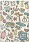 Quttie Reisepasshülle für Kinder, Damen und Herren, süße passhülle, reisepass (Summer Pattern)