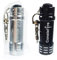 Mini Lampe de Poche LED Porte-clés, 2 PCS en Aluminium, 3 LED Brillantes, EDC, Étanche, pour Intérieur, Classe, Camping