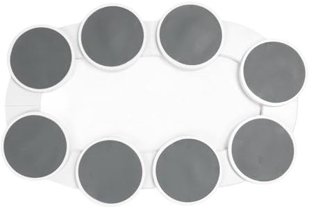 Lazy Susan Turntable Expandable for Rectangular Oblong Tables, Kitchen Dining Tables Parties Gatherings, Turntable for Cabinet 360 Degree Rotation Heat Resistant Pantry Countertop