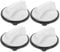 DOITOOL 4pcs Washing Machine Knob Replacement Durable Plastic Control Knobs for Easy Installation Compatibility with Various Models