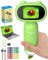eSynic Tragbares Mikroskop Handmikroskop für KinderTaschenmikroskop 1000x Vergrößerung, 2,0 LCD Bildschirm 8 LED-Leuchten,32GB SD-Karte Foto/Video Aufnehmen, Kompatibel mit PC, USB-Aufladung- Grün