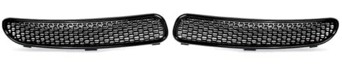 DZSQEGBX Rejilla Ventilación Capó Negra para Lado Izquierdo Y Derecho, para Mini para Cooper R50 R52 R53, Rejilla Carreras Malla Panal, Kit Rejilla para Automóvil Auto Grilles