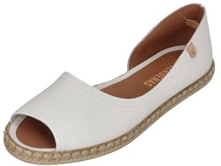 VERBENAS Damen Espadrilles Cruz nucleo gal Blanco