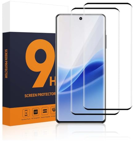 Carantee Verre Trempé pour Oneplus 12 5G, HD Pas de Bulles, Résistant aux Chocs, 9H Anti-Rayures One Plus 12 Protection écran, Résistant à la poussière, Facile à Installer Vitre Protection, Lot de 2