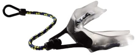 Shock Doctor Pro MouthGuard Mouth Piece Smoke/Black Strapped Adult Polypropylene