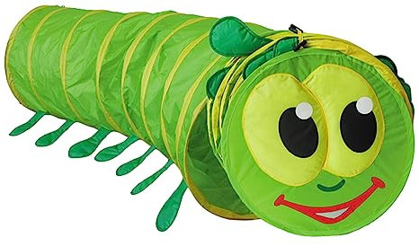 Tumble Tots Tunnel à Chenilles Pliable pour Enfants à Partir de 3 Ans