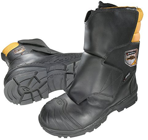 Cofra, 21470-000, Logger tagliati stivali di protezione forte, visto classe di protezione 3, taglia 42, nero