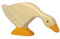 Holztiger Gans, fressend, 80028