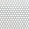 Alberts 468200 Chapa Perforada, Perforación Circular, Aluminio, Natural, 200 x 1000 x 0,8 mm