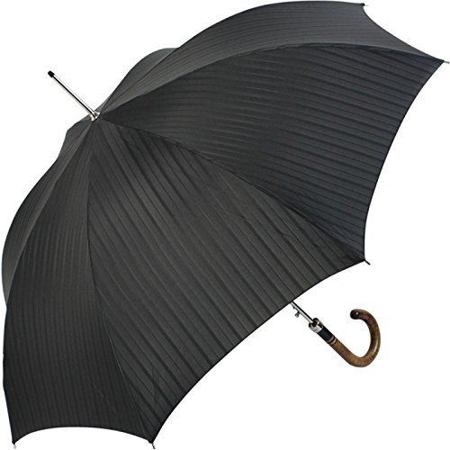 Doppler Manufaktur Herren Stockschirm Diplomat Orion schwarz gestreift