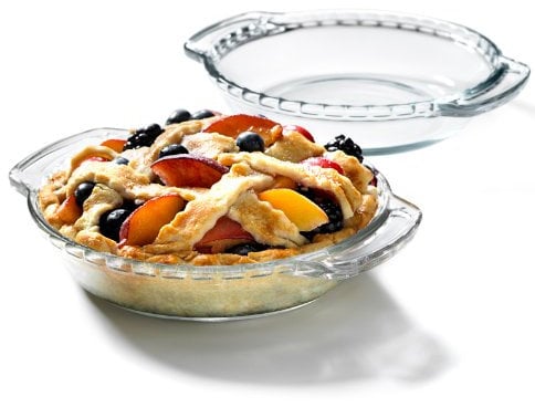 Anchor Hocking Oven Basics 6-Inch Mini Pie Plate, Set of 6
