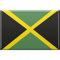 MAGNETBUTTON Länderflagge - Jamaika - Gr. ca. 7,5cm x 5,5cm (38052) Metall-Magnet Küchenmagnet
