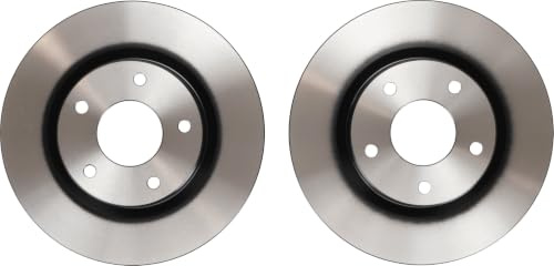 Genuine TRW Vented Painted Brake Discs - Part Number DF6471