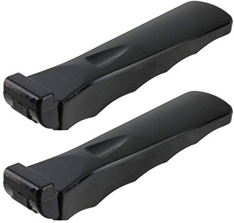 SPARES2GO Moulded Grip Detachable Handle for Lamona Oven Cooker Grill Pan (Pack of 2)