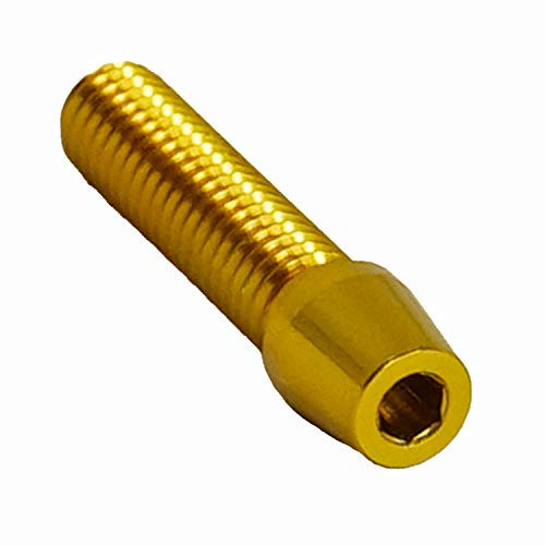 Fantic26 Alu Einstellschraube Schaltwerk Umwerfer M4 (Gold, 16mm)