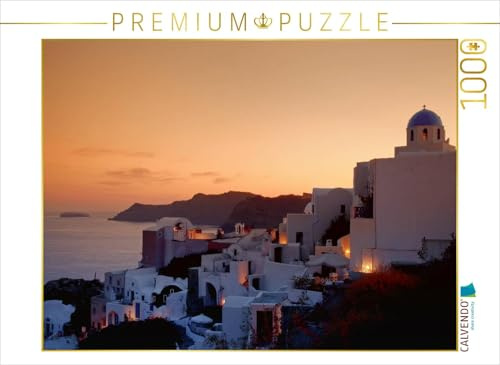 CALVENDO Puzzle Santorini | 1000 Teile Lege-Größe 64 x 48 cm Foto-Puzzle für glückliche Stunden