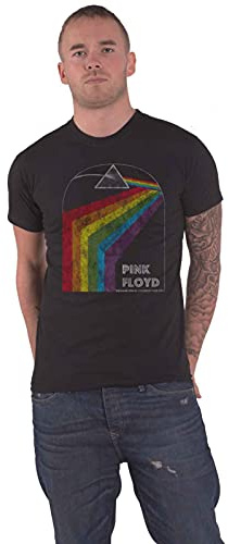 Pink Floyd Men's Pink Floyd Dark Side of the Moon 1972 Tour T - Shirt