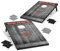 Wild Sports NFL Chicago Bears Heckklappenwerfer, graues Holz-Design, Team-Farbe, 2' x 3'
