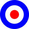 Slipmat Slip Mat Scratch Pad Felt for any 12 LP DJ Vinyl Turntable Record Player Custom Graphical - RAF Mod Target