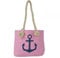 Sonia Originelli XS Shopper Anker Sarah Einkaufstasche Tasche Maritim Farbe Rosa-Marine