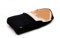BABYLUX Kinderwagenfußsack Fußsack POLAR 90 cm / 105 cm Winterfußsack Fleece (90cm, Schwarz + Ecru)