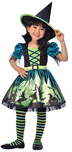 amscan Girls Hocus Pocus Witch Halloween Fancy Dress Costume
