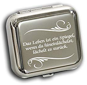 TASCHENASCHENBECHER EIN treuer Begleiter mit Gravur