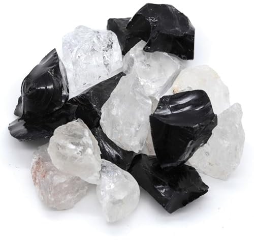 LAVISA Wasserstein Mischung | Premium Edelsteine für Edelsteinwasser | echte unbehandelte Natursteine, Rohsteine und Kristalle | Heilsteine und Mineralsteine für Trinkwasser (Balance & Ausgleich)