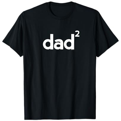 Dad Gifts for Dad | Dad of 2 Two | Gift Fathers Day Math T-Shirt
