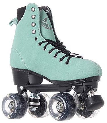 Luna Skates Quad Roller Figur Rollschuhe (Mint Flash, EU40/ UK6.5 / US 9/25.8cm Mint)