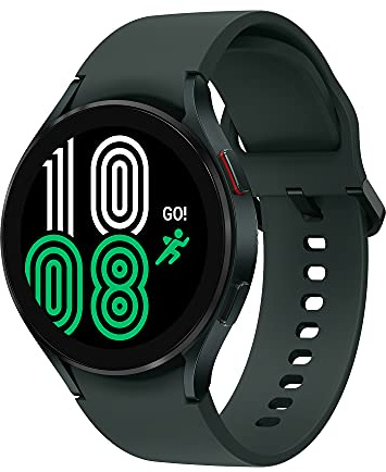 Samsung Galaxy Watch4 LTE Montre Intelligente avec Suivi de la santé, Suivi de Fitness, Batterie Longue durée, 4G, 44 mm, Vert