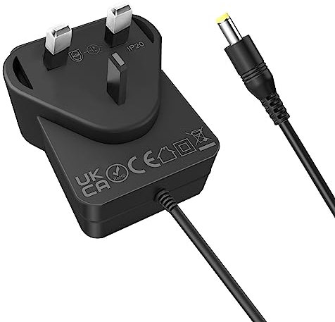 CubePlug Power Supply for 9V 1.7A AC-DC Charger Power Supply for Topcon BT-74Q Topcon RL-H4C Laser Level [9U06]