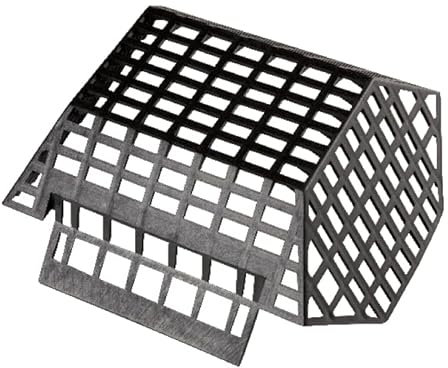 Eterno Ivica C020000045 Accessorio per la Protezione delle condotte di Scarico di coperture e terrazze, Nero