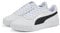 PUMA Carina 2.0, Zapatillas Mujer, White Black Silver, 37.5 EU