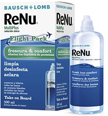 Renu MULTIPLUS Bausch + Lomb Solución Única 100 ml para lentes de contacto blandas